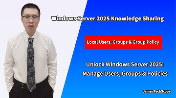 Master Windows Server 2025: Local Users, Groups & Policies Made Simple