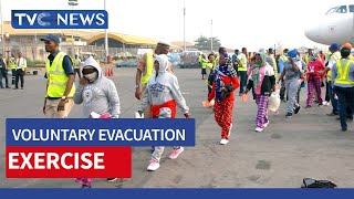 (SEE VIDEO) 162 Stranded Nigerians From Libya Arrive Lagos Airport
