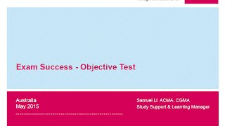 Cima Professional Objective Test Study Session