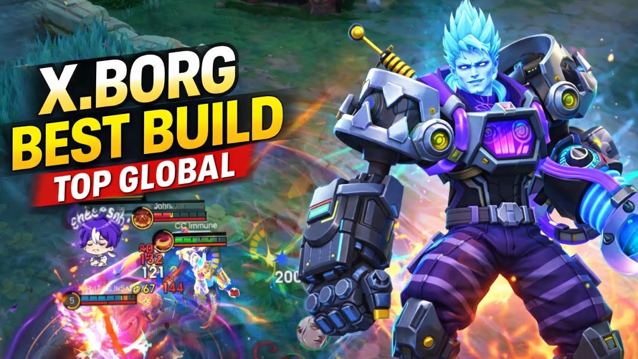 TOP GLOBAL X.BORG DOMINATION 🔥 FULL DAMAGE BUILD