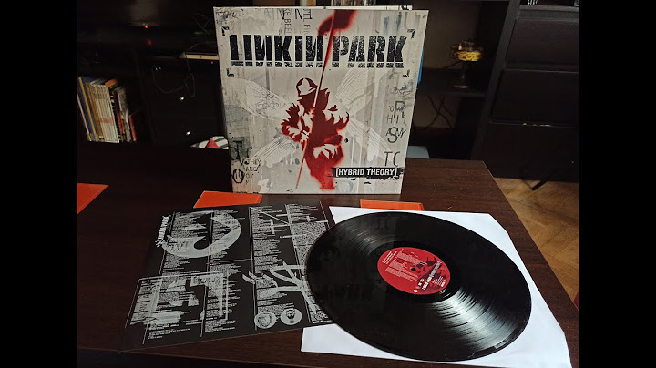 Linkin park hybrid theory cd ม อหน ง