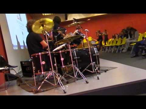 drum cam Brain Blast : Flying whales de Gojira