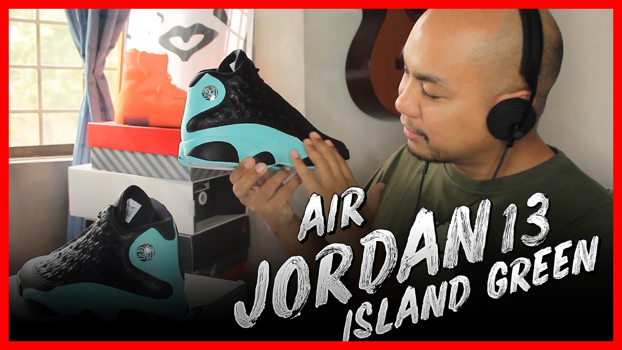 WORST JORDAN 13?!? "Island Green" or "Tiffany." Honest Review and Criticism  | Opening Act - YouTube