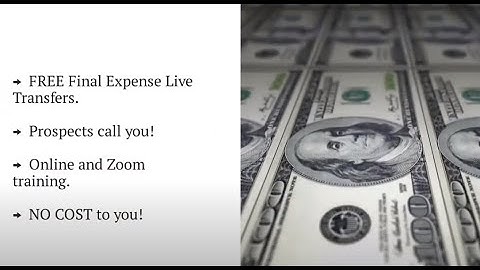 Free Final Expense Live Transfers