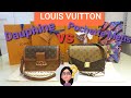 LOUIS VUITTON Pochette Metis & Dauphine MM Comparison
