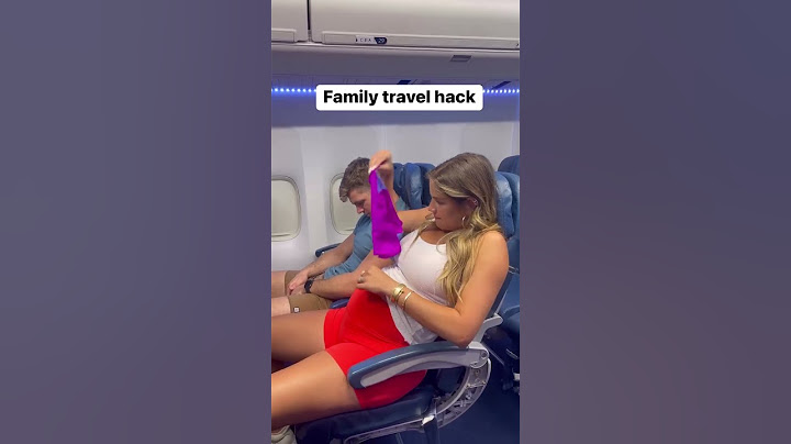 You've got to try this airplane travel hack!
