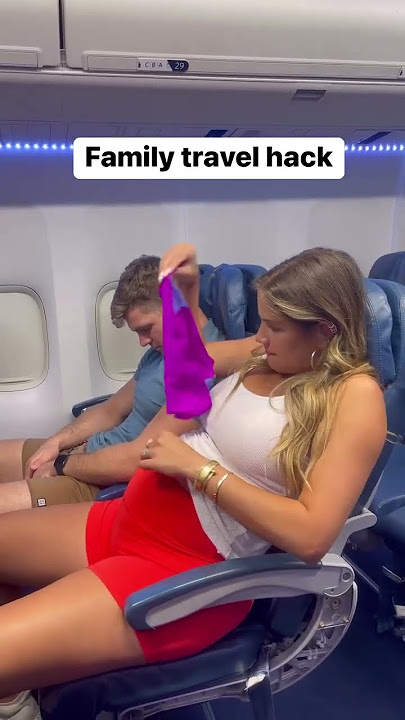 You've got to try this airplane travel hack!