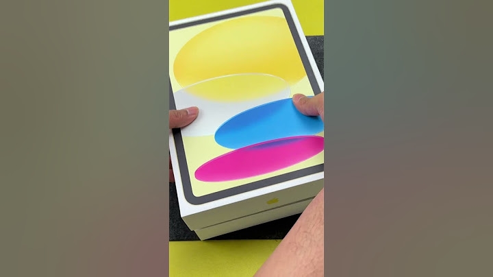 Yellow iPad 10th Generation Unboxing .. Satisfying 💛💛