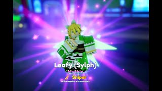 Anime Adventures Leafa/Leafy Evo Auto Buff