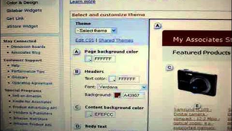 How to add astore amazon store to blog