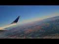 San Francisco to Spokane - takeoff and landing