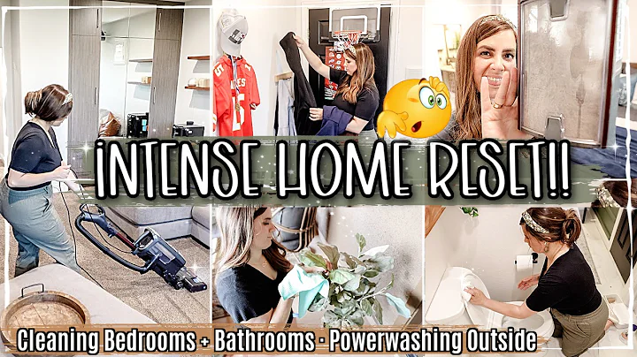 Yay!! 😍 EXTREME DEEP CLEANING MOTIVATION (INSIDE & OUTSIDE) SATISFYING HOME RESET