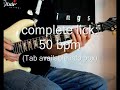 8 fingers tapping Chromatics cross handed lick w TAB by Roo