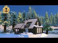 Snowfall Cabin | The Sims 4 Speed Build