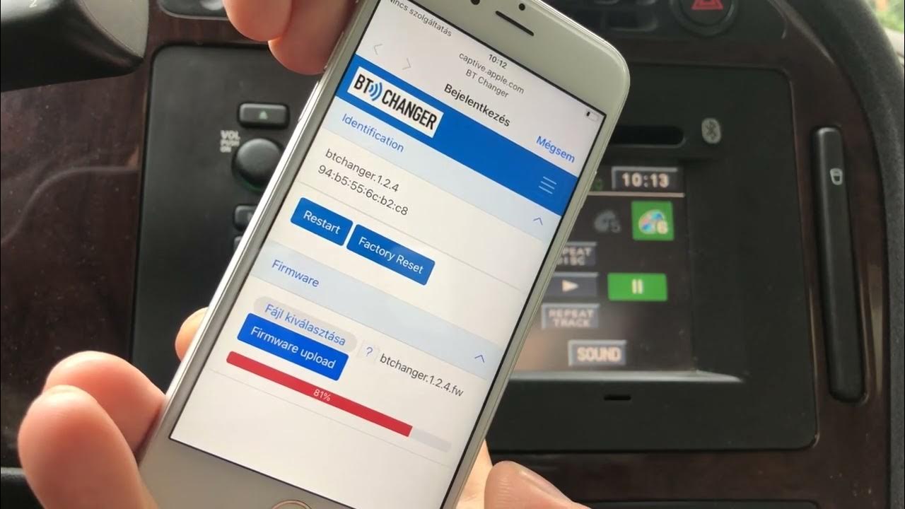 BT Changer Bluetooth adapter update via WIFI YouTube