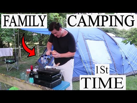 FAMILY CAMPING VLOG | SITE REVIEW | OUTDOOR POOL