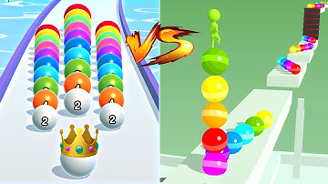 MAX LEVELS BallRun2048 vs Stack Rider🔮🟢🔵:All Levels Gameplay Walkthrough Android, iOS BIG UPDATE