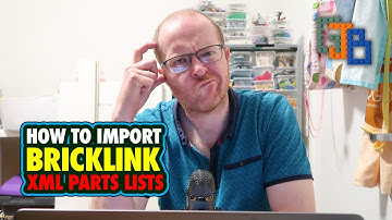 How to import BrickLink part files to BrickLink for LEGO tutorials