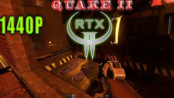 Quake II - Ray Tracing - RTX 3060 - Benchmarking & Gameplay - 1440p