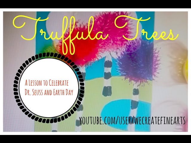 Truffula Trees: A Preschool Printing with Koosh Balls