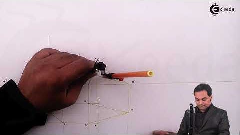 Square Pyramid Problem No.1 - Development of Lateral Surfaces - Engineering Drawing