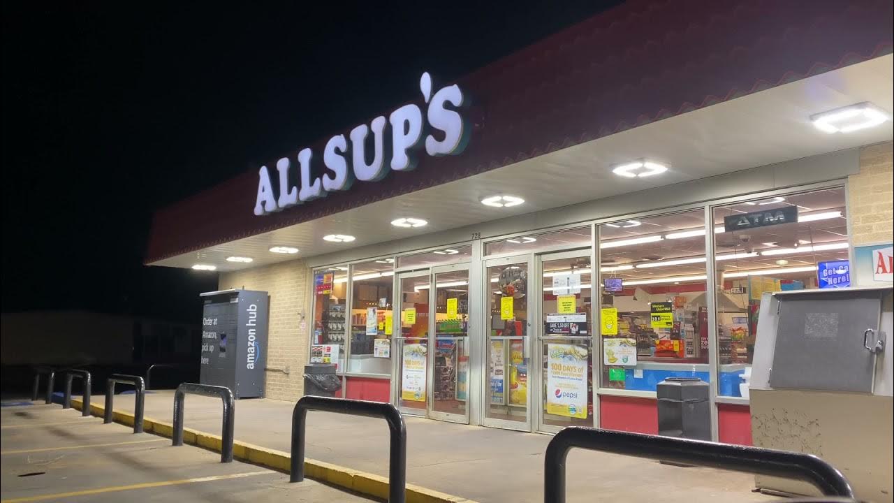 Allsups gas station at 1030PM YouTube