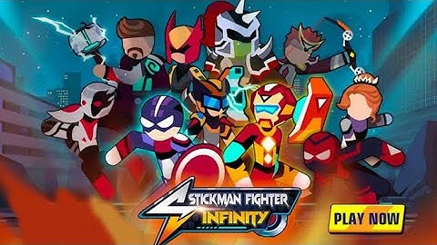 STICKMAN FIGHTER INFINITY | ALL HEROS OPEN | VJSQURE