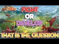Do You Fight? Or Do You GROW Your Account? The F2P Age Old Question! Call of Dragons