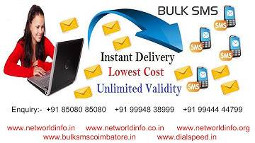 Bulk SMS Gateway Api Bulk SMS Free Software Coimbatore - Net World