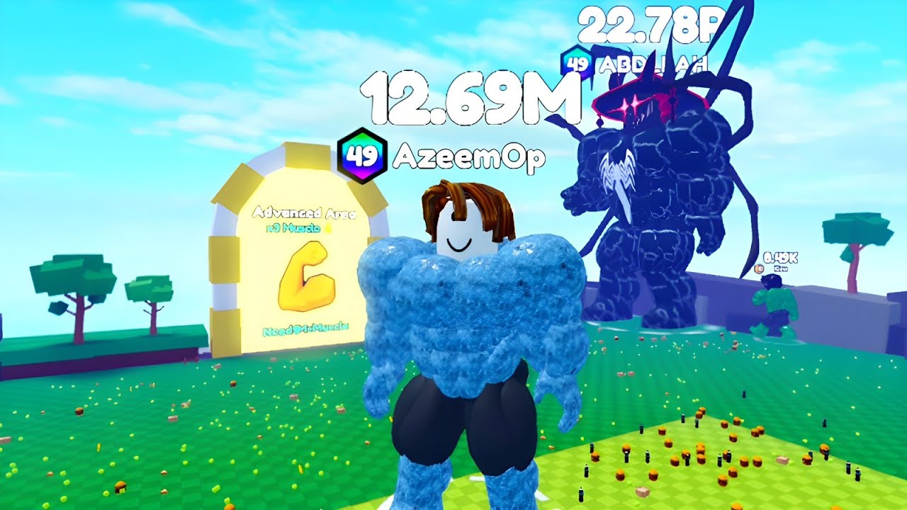 Eat Pizza to Grow GIGACHAD - Becoming GIGACHAD with 18.48M Points in Roblox
