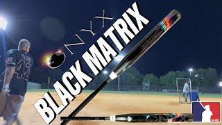 2024 ONYX MATRIX USSSA BAT REVIEW BLACK (FLEX)