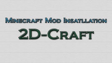Minecraft 1.3.2 - How to install 2D-Craft Mod (OUTDATED)