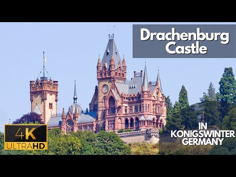 Drachenburg Castle - Schloss Drachenburg - Virtual Tour- 4k HDR- 2022 - Bonn - Germany