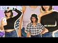 SSS | STREET STYLE STORE TRY ON HAUL | 3 TOPS for 799 | One shoulder Top from Ajio 70% off