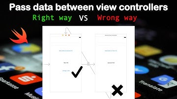 Swift 3 - Passing data between view controllers - Part - 1