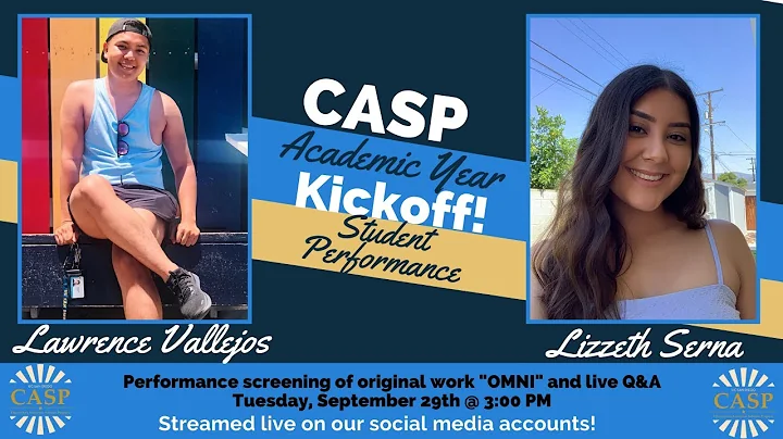 CASP Academic Year Kickoff Performance - 9/29/20