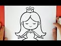 Como desenhar uma princesa