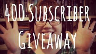 400 Subscriber Giveaway!! (closed)
In celebration of you guys being awesome, I wanted to do a giveaway!
The Rules:
Must be 18 years or over, or have parental consent to share your address with me if you are the winner.
Must be a subscriber to my channel!
If you live in Canada or the US you may enter both giveaways.
The winners will be contacted within 24 hours for their addresses, and the winner of the international giveaway will be given their choice of $30 worth of books from Book Depository, or a $30 Amazon credit.
To enter the Canada/US giveaway, click here: http://www.rafflecopter.com/rafl/display/4441dc2f3/?
To enter the international giveaway, click here: http://www.rafflecopter.com/rafl/display/4441dc2f2/?
Try Scribd for free for 2 months! https://www.scribd.com/g/59lo0s
Lets be friends :)
**Goodreads: http://goodreads.com/littleprairielibrary
**Reads With Friends Book Club: https://www.goodreads.com/group/show/151316-reads-with-friends
**Instagram: http://instagram.com/littleprairielibrary
**Twitter: http://twitter.com/prairie_library
**Blog: http://behindtheyellowdoorblog.blogspot.com
**Wishlist: https://www.bookdepository.com/wishlists/W0XB3 400 Subscriber Giveaway!! (closed)