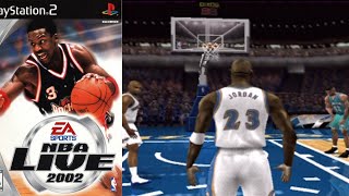 Download Lagu NBA Live 2002 PS2 Throwback | Charlotte Hornets vs Washington Wizards Gameplay MP3