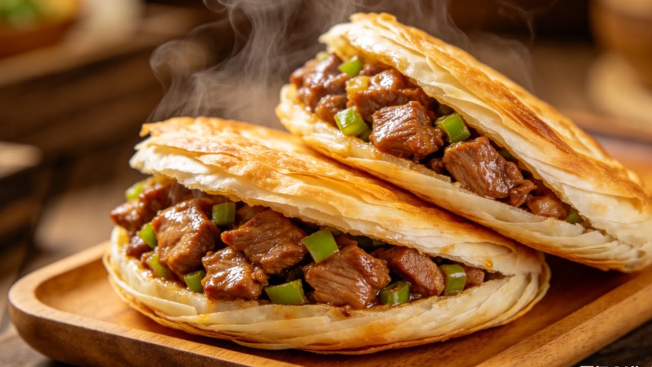 ❇️中國漢堡-Chinese hamburger/剁肉解壓