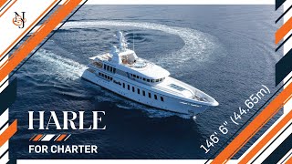 M/Y HARLE for Charter | 146' 6" (44.65m) Feadship Motor Yacht for Charter with Crew | N&J Yacht Tour