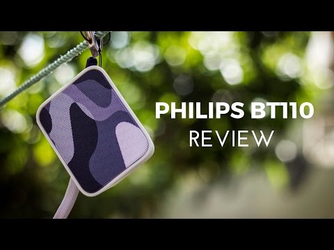 Philips BT110 Bluetooth Speaker Review - Too Expensive?!?