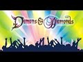 Demons  diamonds diy festival flower crown kits