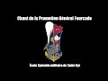 Chant de la promotion gnral fourcade paroles