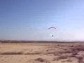 Raul, ejercicios con paramotor