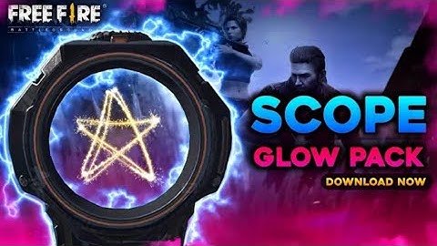 Free fire all gun glow effect pack || scope saber pack like ruok ff || saber scope effect
