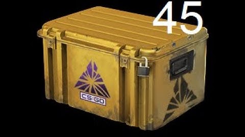 opening a csgo case every day until i get a gold day 45