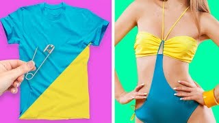 Cool clothing diys that can transform your look hey girls, in this
video, i am sharing with you some amazing tricks and sewing tips will
help y...