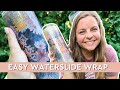 How to add a Full Waterslide Wrap // FALL THEMED TUMBLER TUTORIAL