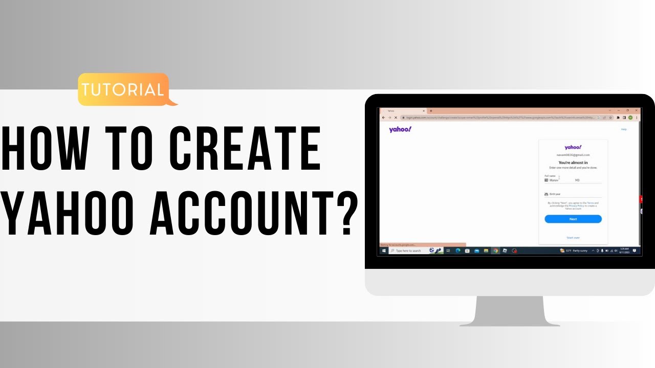 Learn How to Create a Yahoo Mail Account